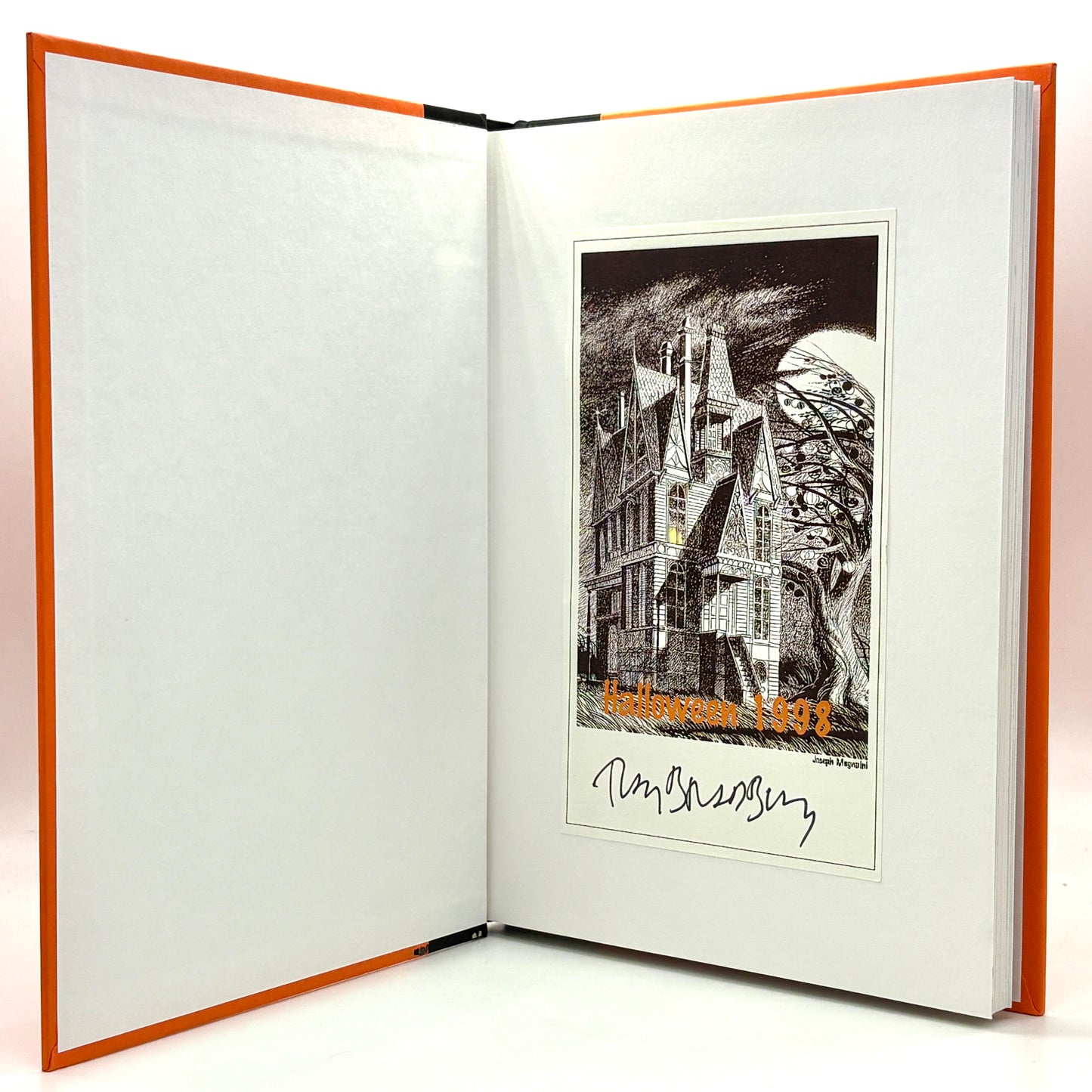 BRADBURY, Ray "The Halloween Tree" [Alfred A. Knopf, 2007] Signed