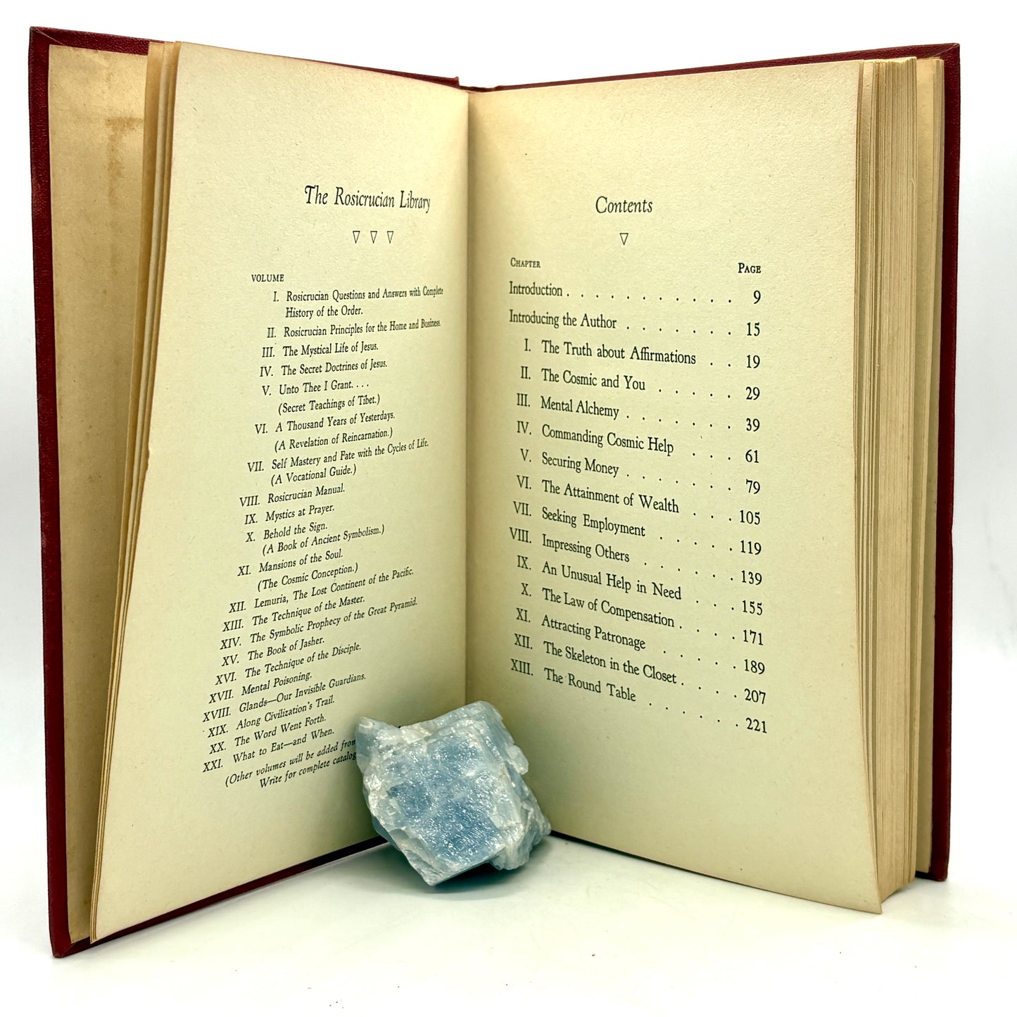 LEWIS, H. Spencer "Rosicrucian Principles for the Home and Business" [AMORC, 1946]