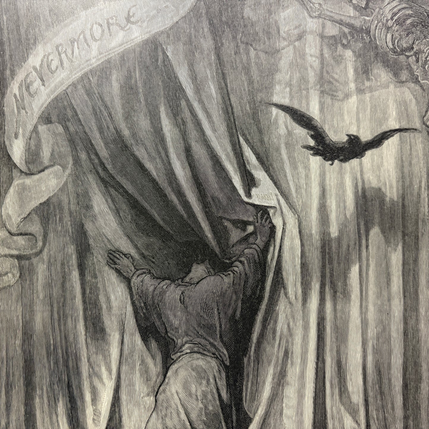 POE, Edgar Allan “The Raven” [Harper & Brothers, 1884] Gustave Doré