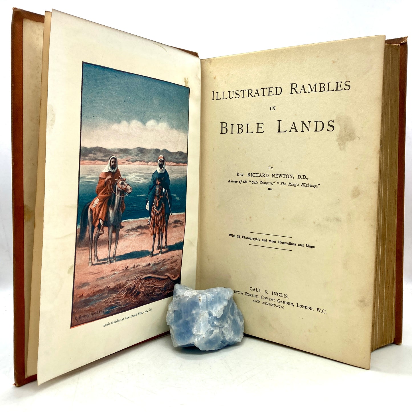 NEWTON, Rev. Richard "Illustrated Rambles in Bible Lands" [Gall & Inglis, n.d./c1911]