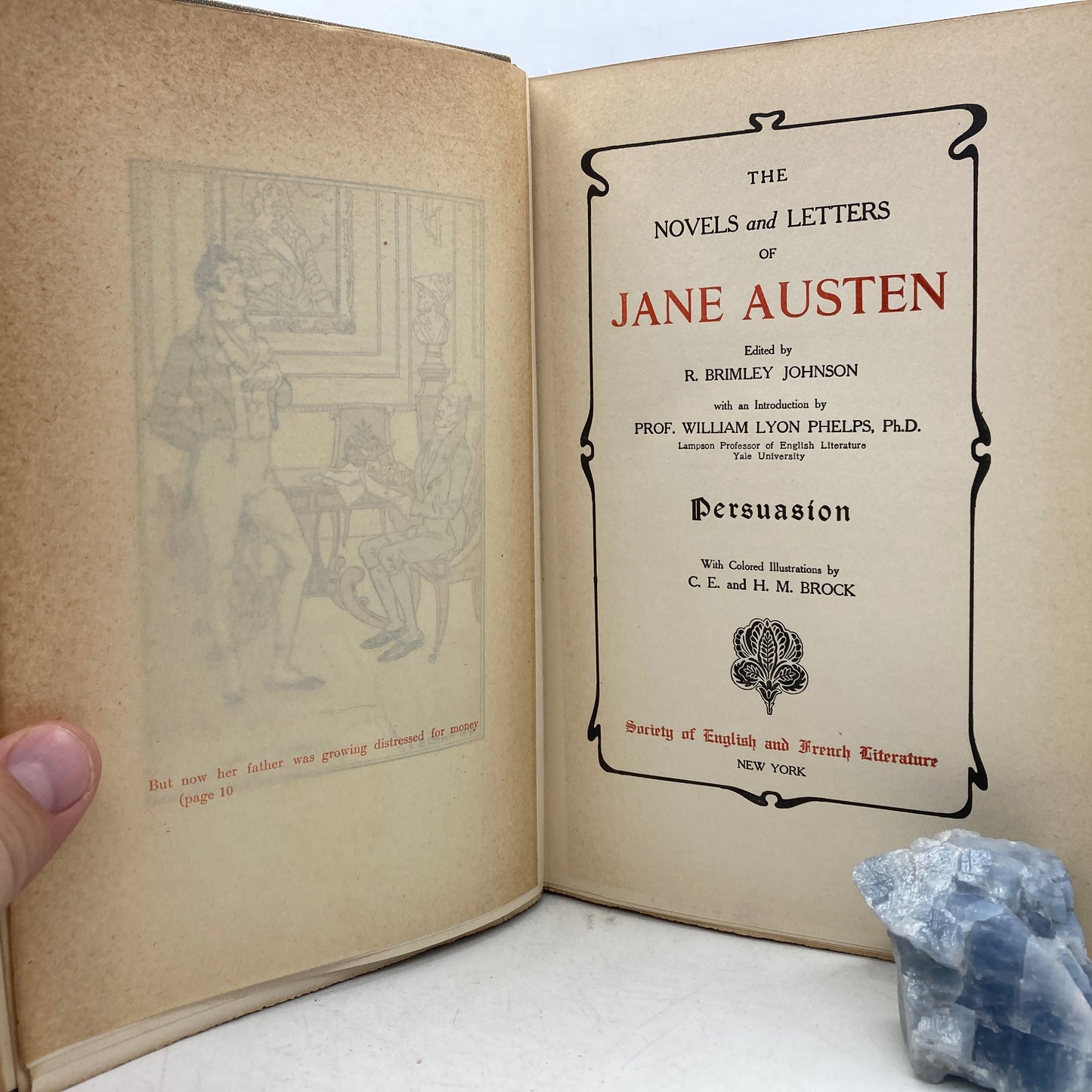 AUSTEN, Jane "Persuasion" [Society of English & French Literature, n.d./1906]