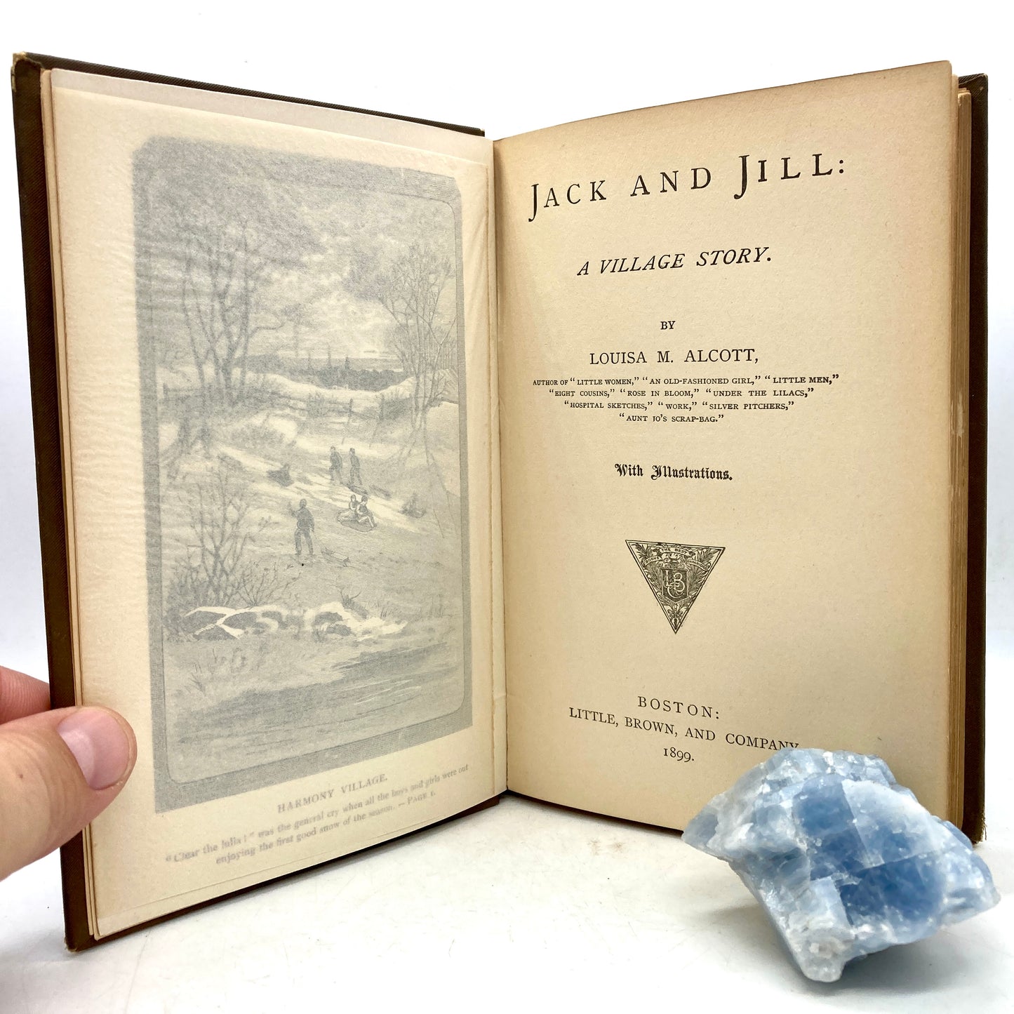 ALCOTT, Louisa May "Jack and Jill" [Little, Brown & Co, 1899]