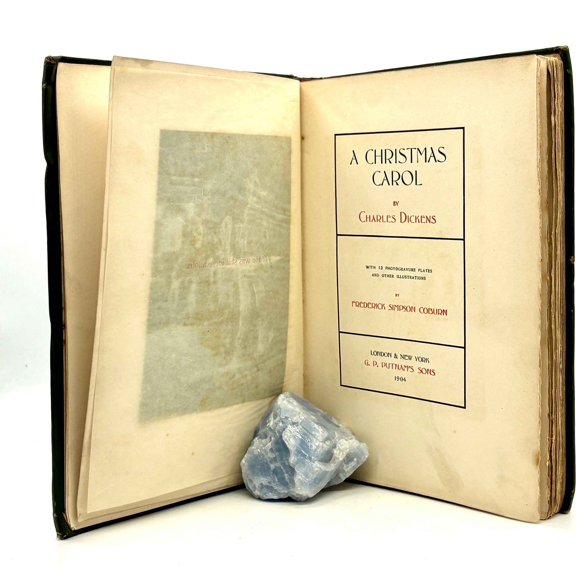 DICKENS, Charles "A Christmas Carol" [Putnams, 1904] Margaret Armstrong
