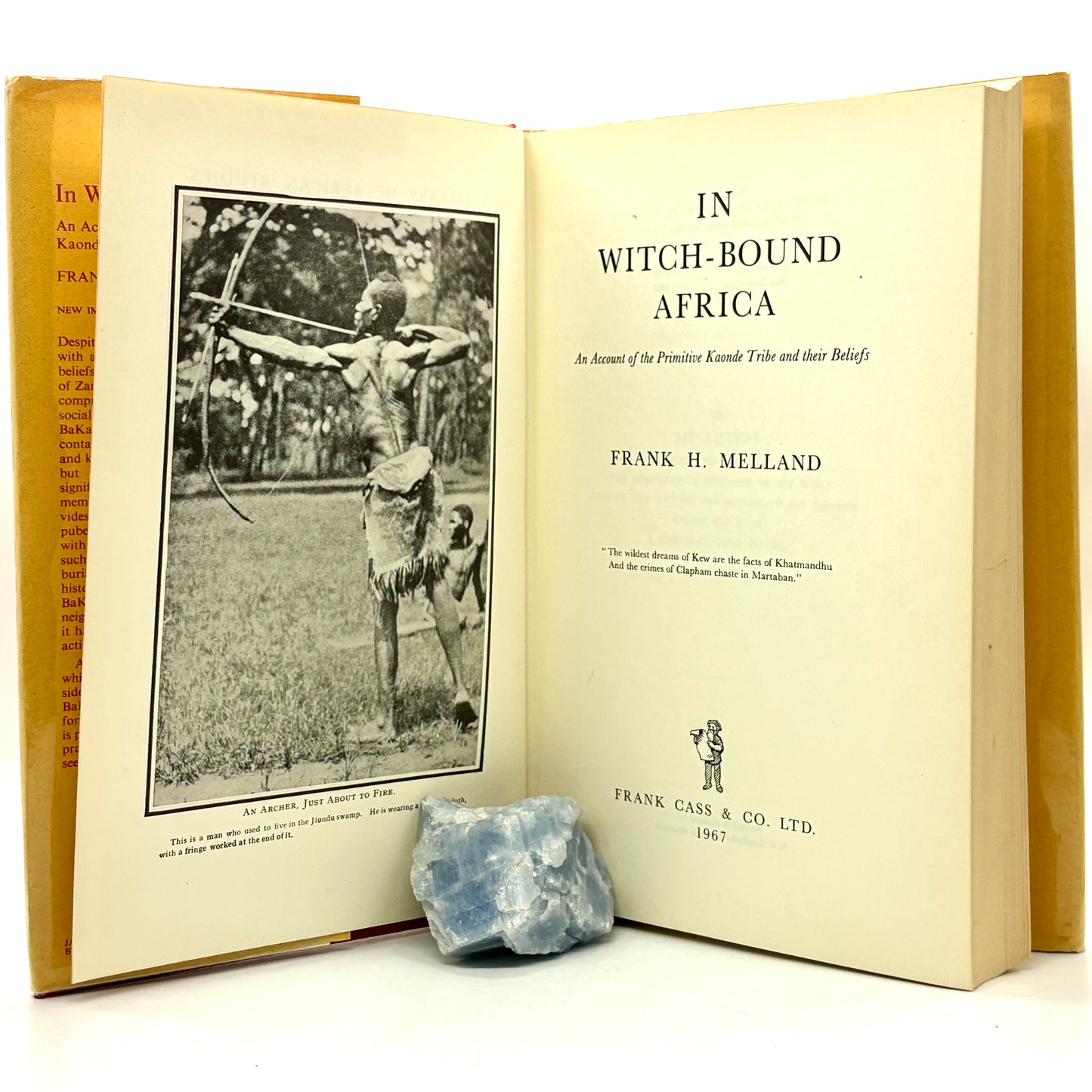 MELLAND, Frank H. “In Witch-Bound Africa” [Frank Cass & Co. Ltd., 1967]