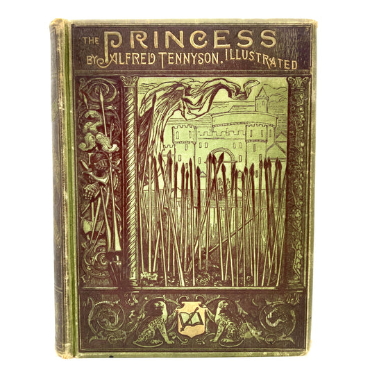 TENNYSON, Alfred Lord "The Princess" [James R. Osgood, 1884] Illustrated