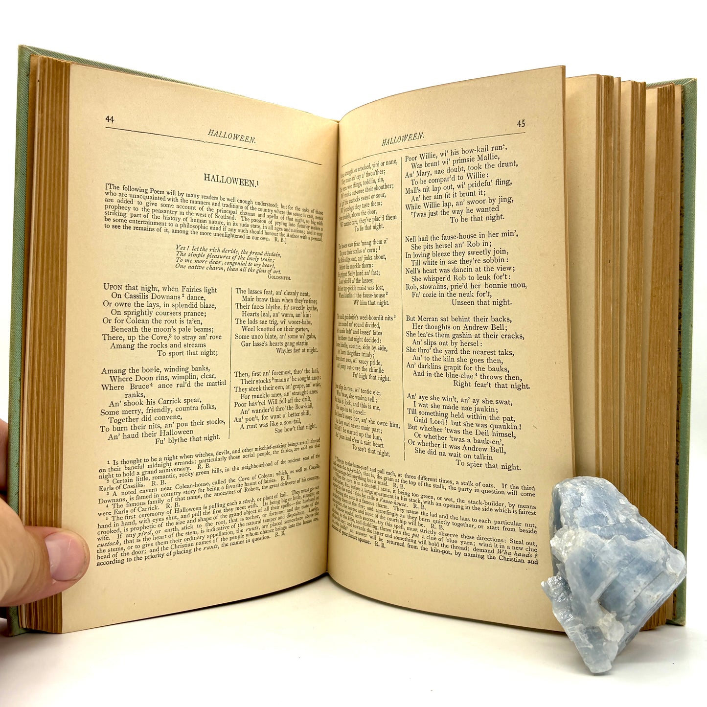BURNS, Robert "Poetical Works of Robert Burns" [T.Y. Crowell, 1892]