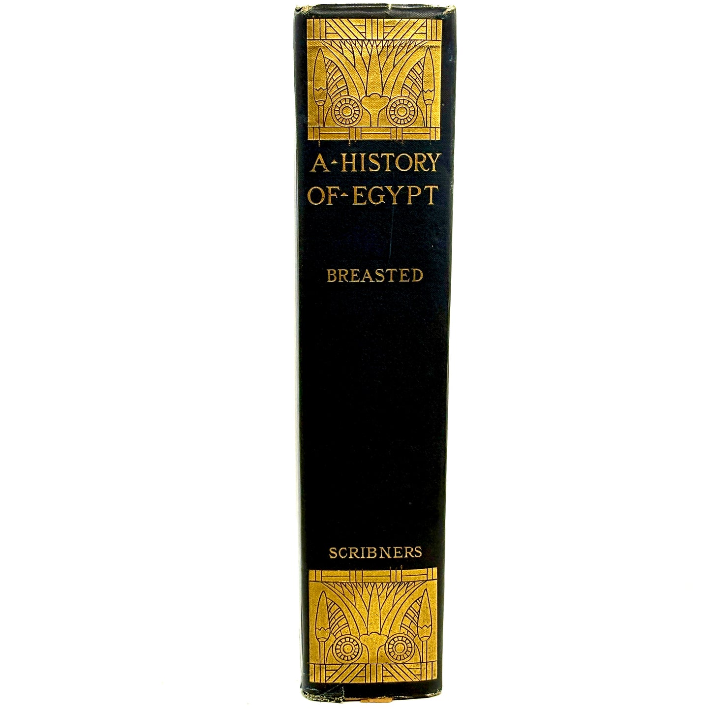 BREASTED, James Henry "A History of Egypt" [Scribner's, 1905] 1st Edition