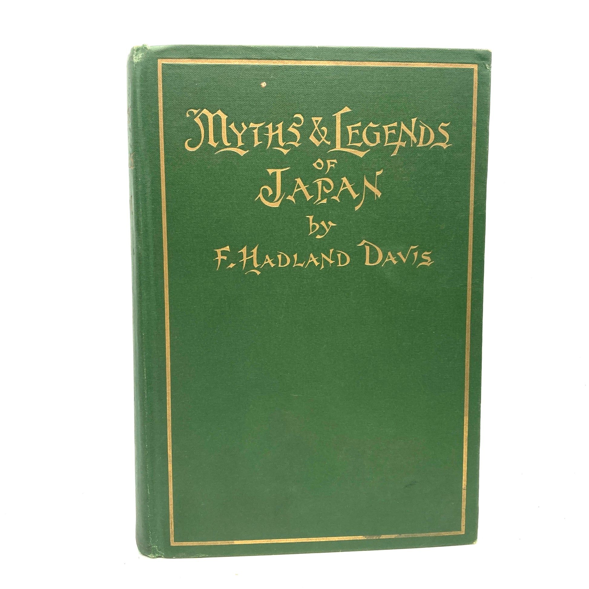 DAVIS, F. Hadland "Myths & Legends of Japan" [Frederick A. Stokes, c1928] - Buzz Bookstore
