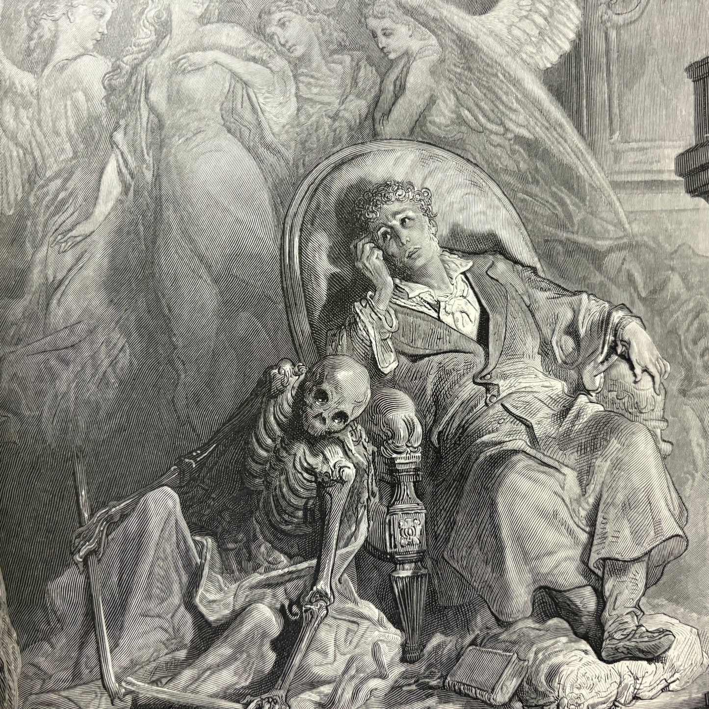 POE, Edgar Allan “The Raven” [Harper & Brothers, 1884] Gustave Doré