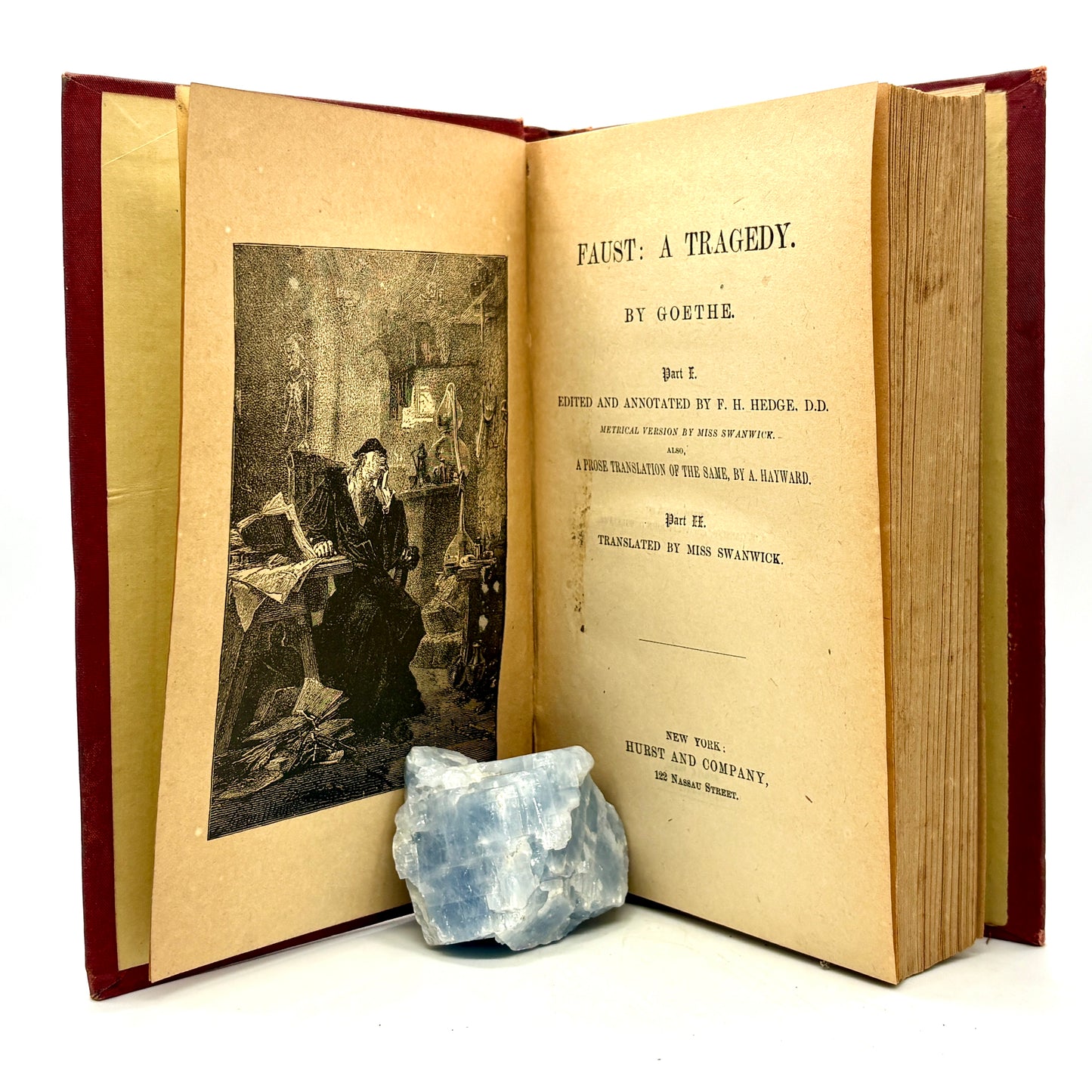 GOETHE, Johann Wolfgang von. “Faust: A Tragedy” [Hurst, n.d..c1890s]