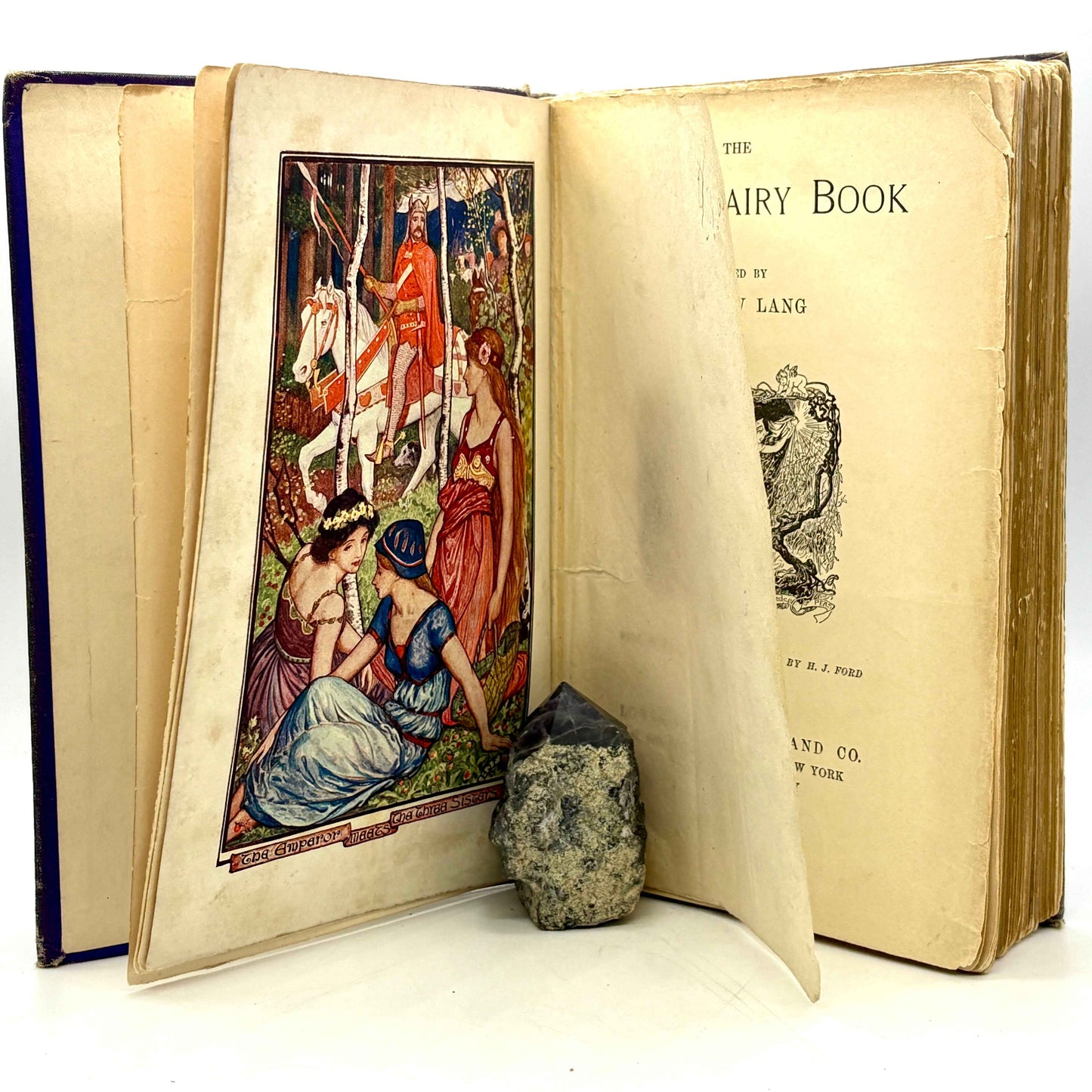 LANG, Andrew "The Violet Fairy Book" [Longmans Green & Co, 1901] 1st Edition