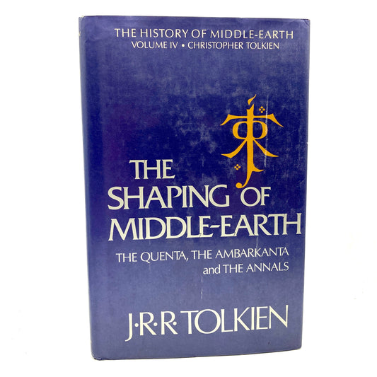 TOLKIEN, J.R.R. "The Shaping of Middle-Earth" [Houghton Mifflin, 1986] 1st Edition