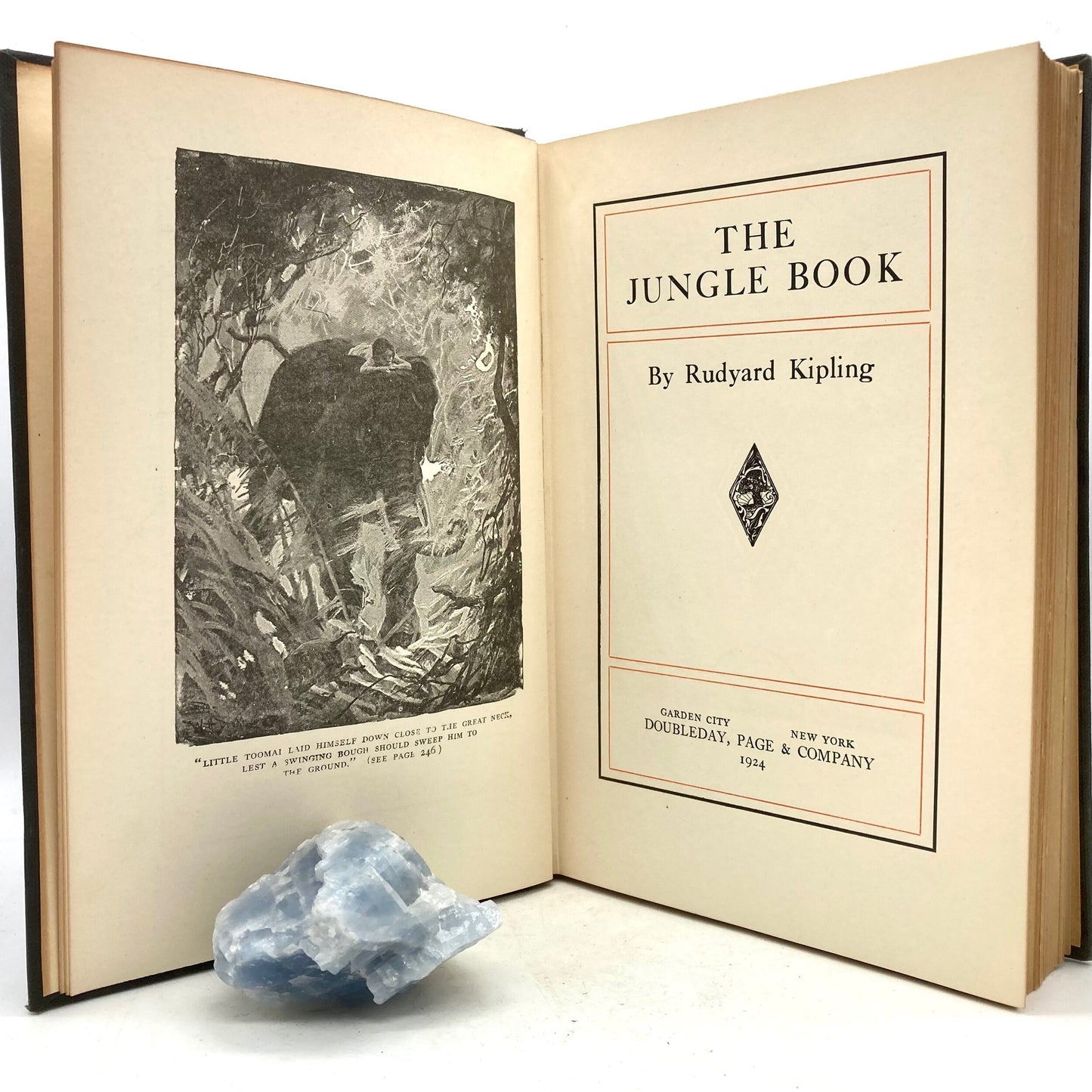 KIPLING, Rudyard "The Jungle Book"/"The Second Jungle Book" [Doubleday, 1924/25] - Buzz Bookstore