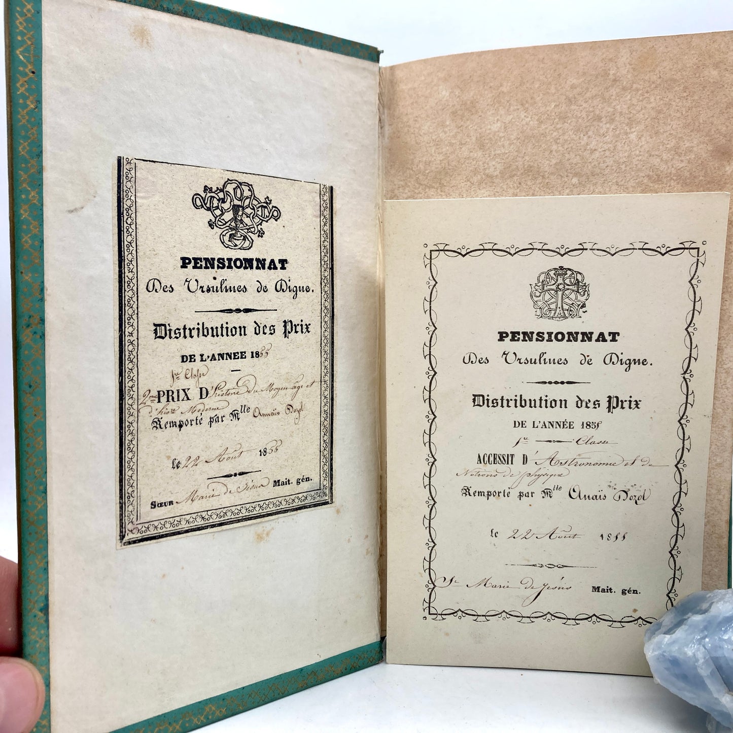 DE MARLES, M. "Les Cents Merveilles de la Nature" [A. Mame et Cie, 1854]