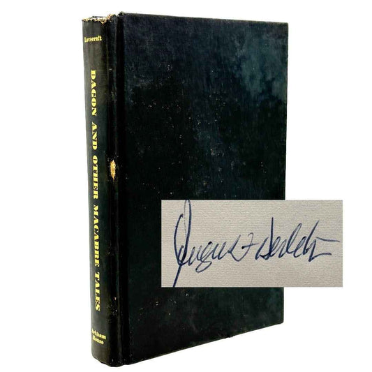 LOVECRAFT, H. P. "Dagon and Other Macabre Tales" [Arkham House, 1965] Signed