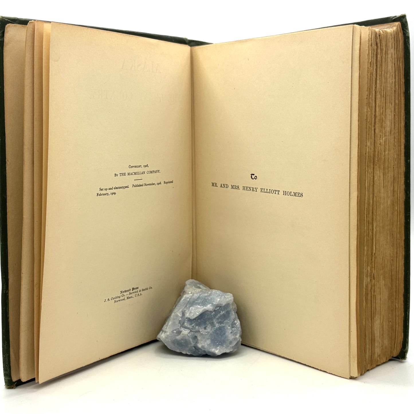 HIGGINSON, Ella "Alaska, The Great Country" [Macmillan, 1909]