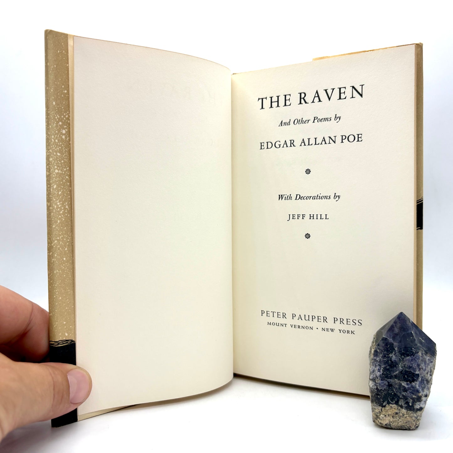 POE, Edgar Allan "The Raven and Other Poems" [Peter Pauper Press, n.d./c1960]