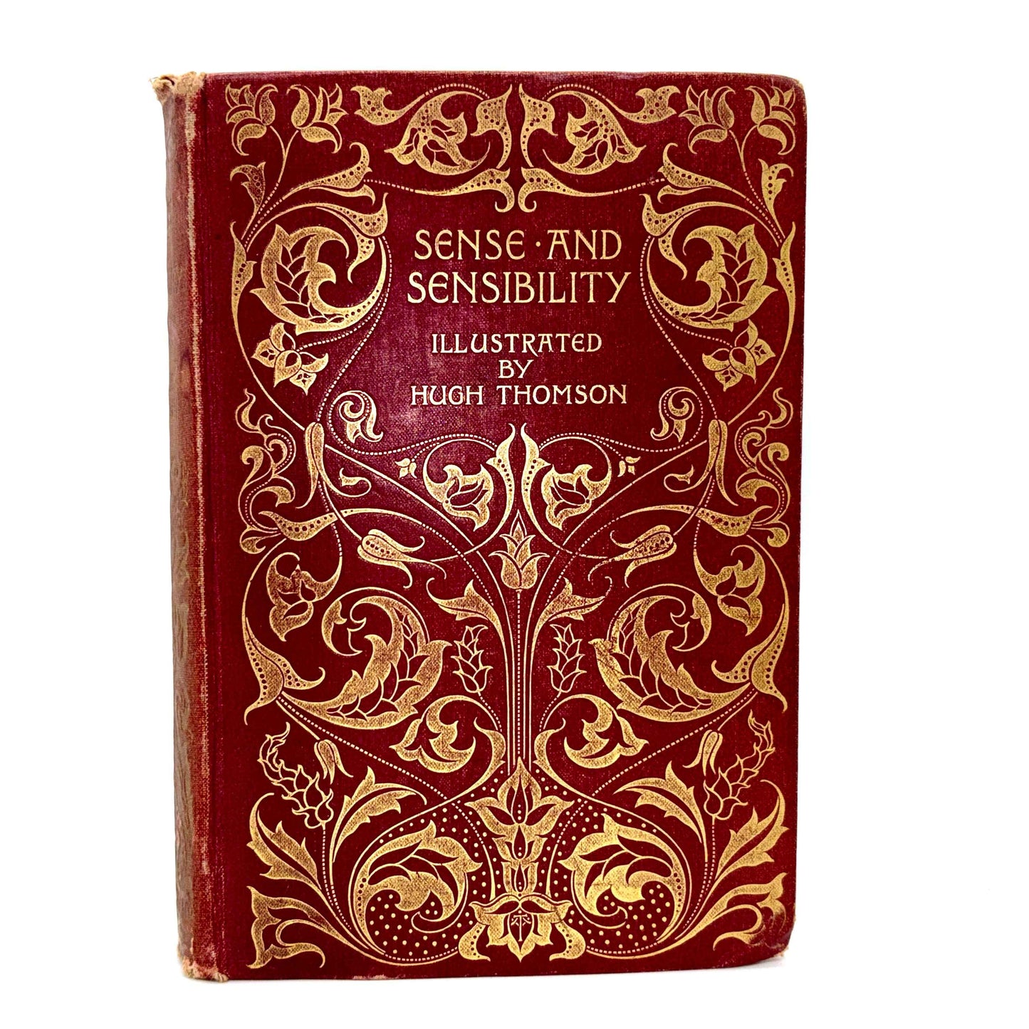 AUSTEN, Jane “Sense and Sensibility” [Macmillan, 1896] Hugh Thomson, Peacock