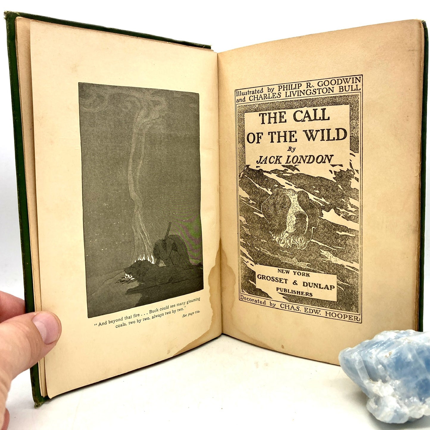 LONDON, Jack "The Call of the Wild" [Grosset & Dunlap, April 1906]