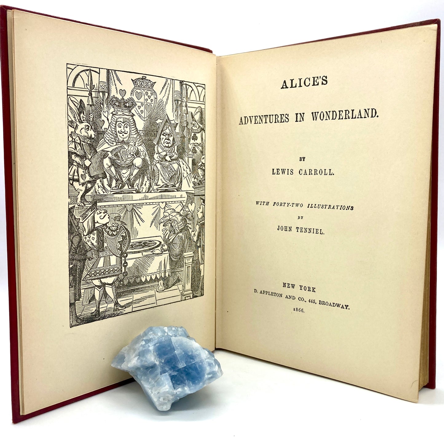 CARROLL, Lewis "Alice's Adventures in Wonderland" [D. Appleton, 1927] 1st Edition Facsimile