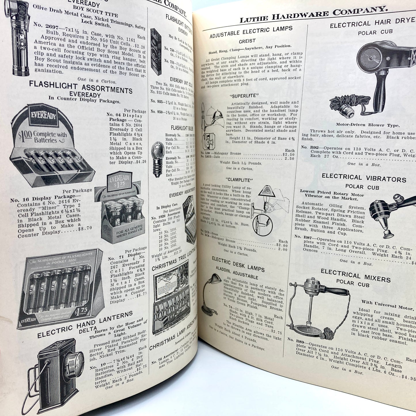 "Luthe Hardware Company, Des Moines, Iowa. General Catalogue No. 6" [n.d./c1929]