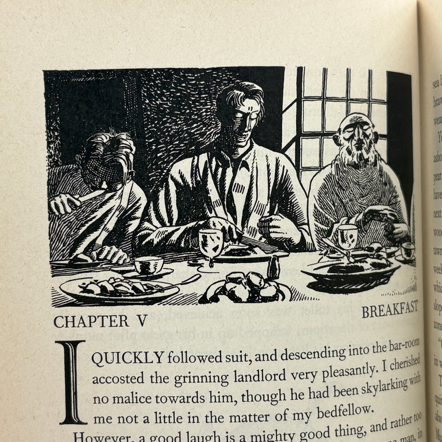 MELVILLE, Herman “Moby Dick” [Modern Library, c1944] Rockwell Kent