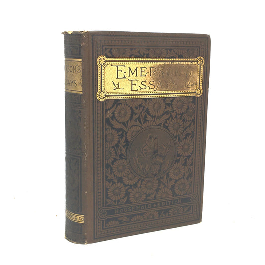 EMERSON, Ralph Waldo "Essays" [Beford, Clarke & Co, c1880] - Buzz Bookstore