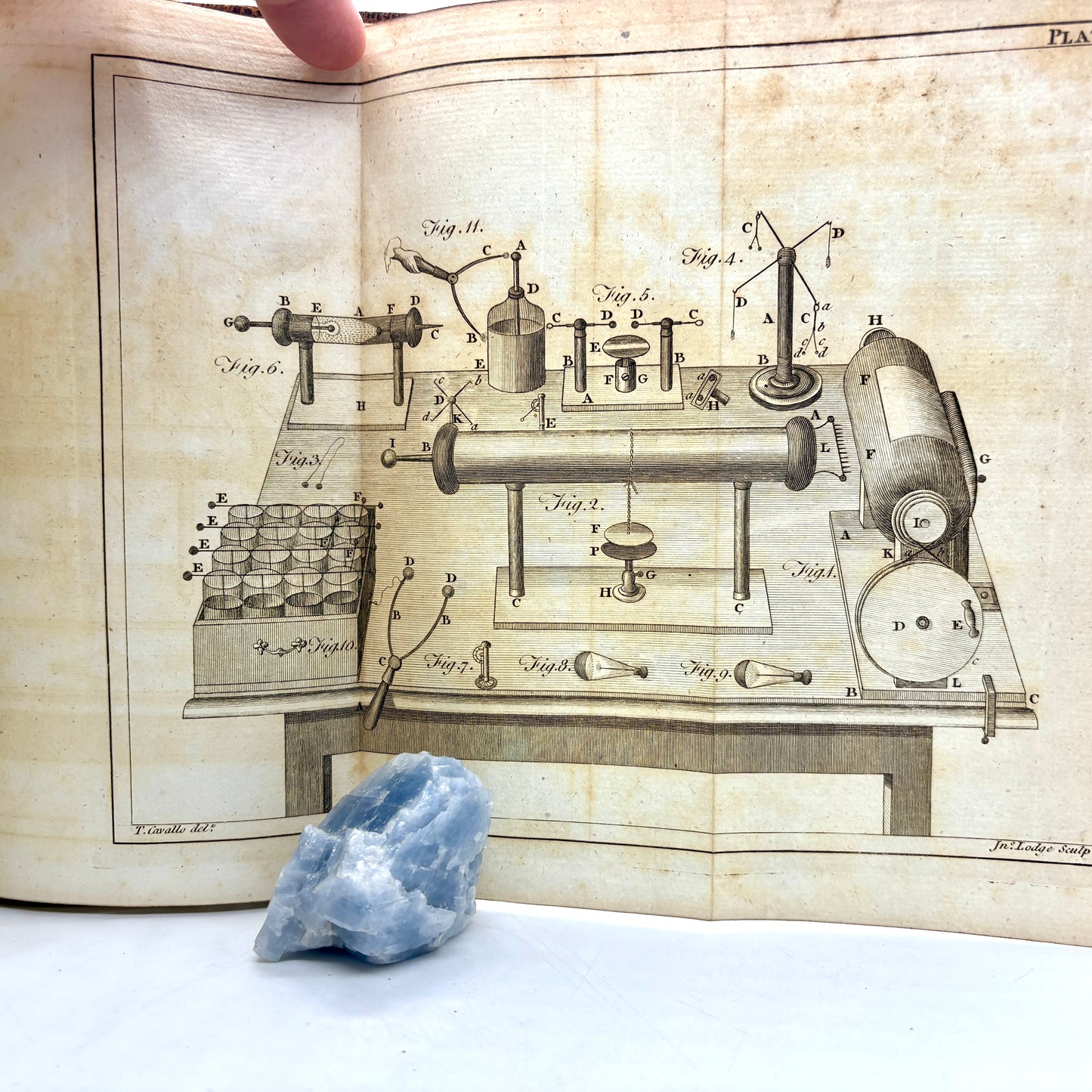 CAVALLO, Tiberius "The Complete Treatise on Electricity" [C. Dilly, 1795] Illustrated