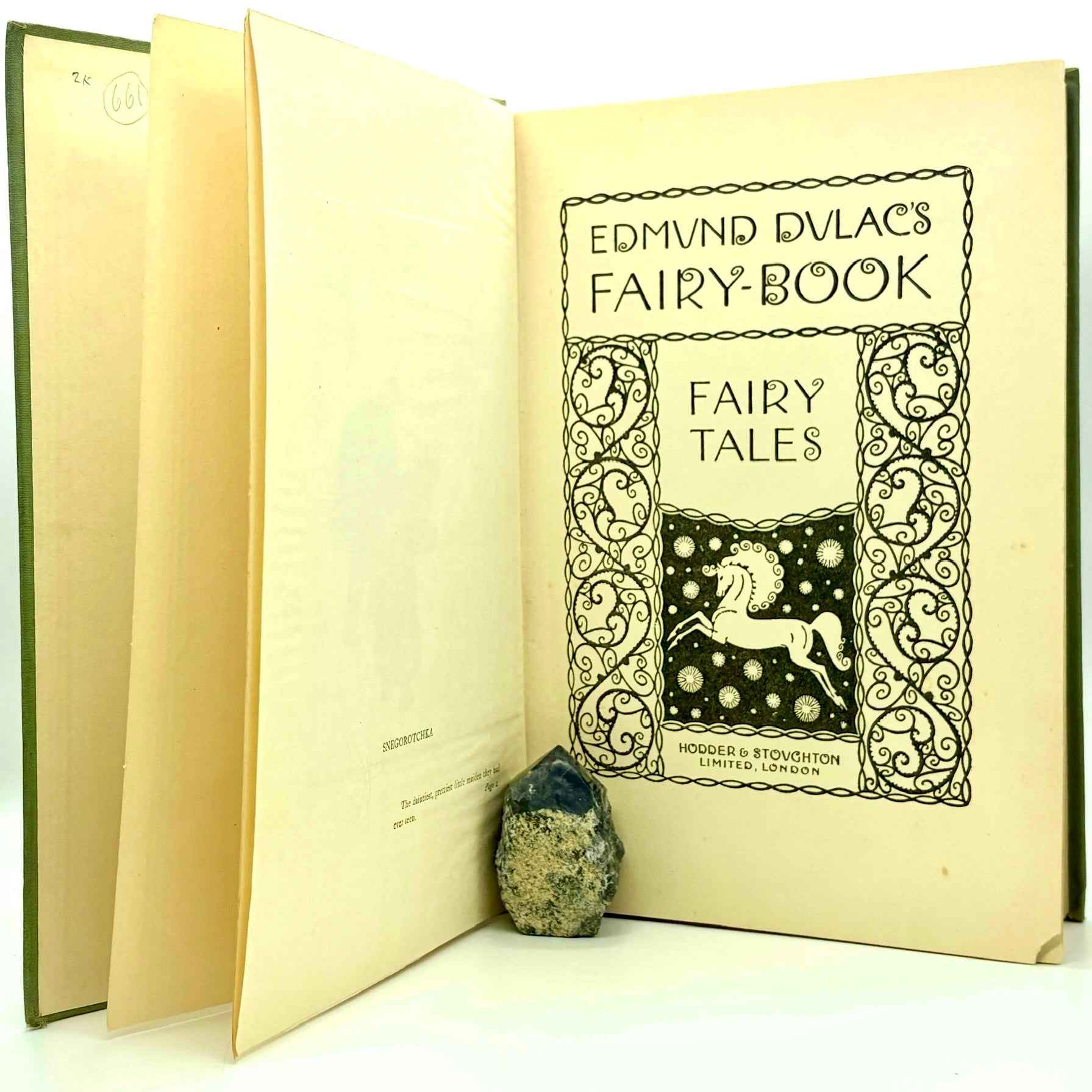 DULAC, Edmund "Edmund Dulac's Fairy Book" [Hodder & Stoughton, c1930s]