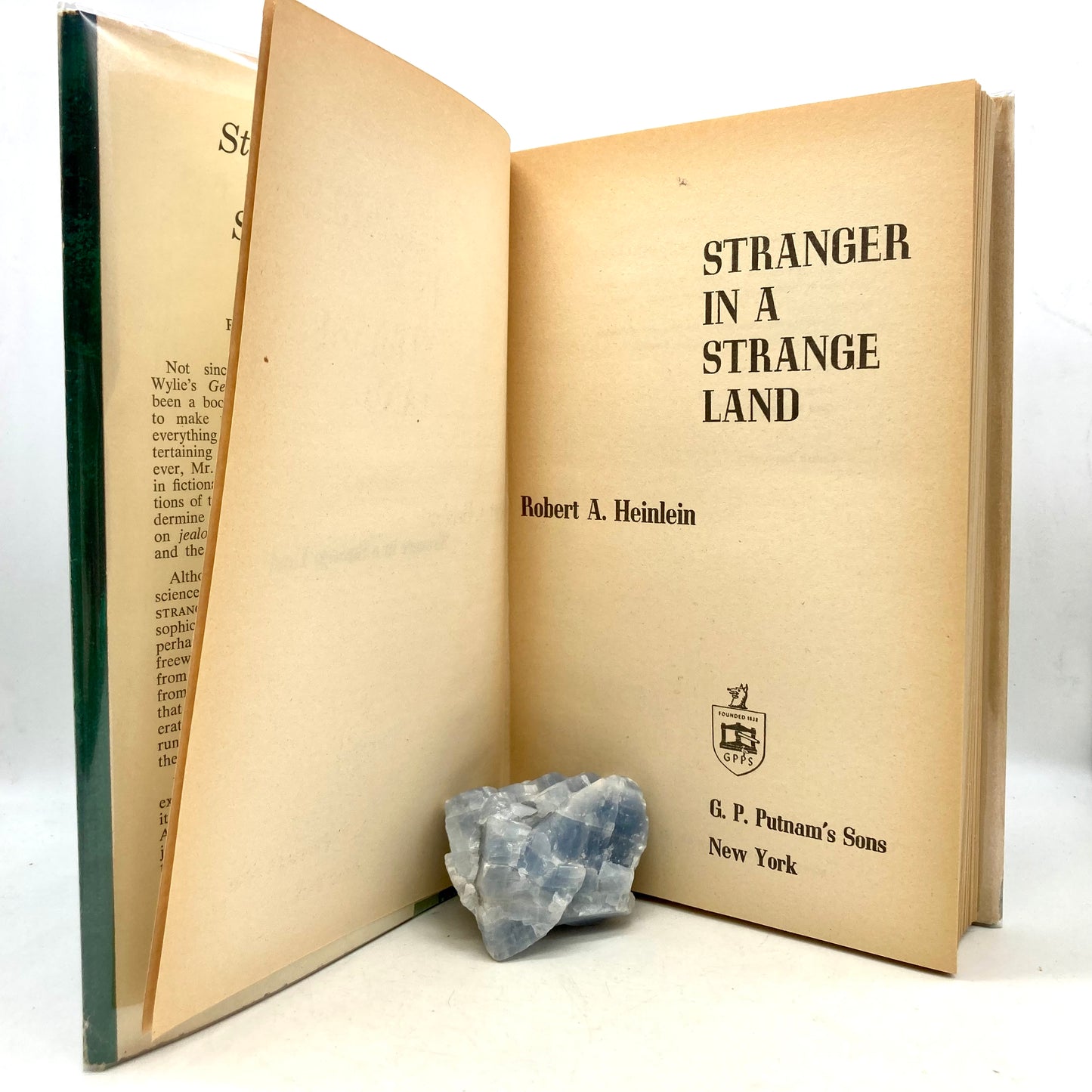 HEINLEIN, Robert "Stranger in a Strange Land" [Putnam, 1961] 1st Edition/4th - Buzz Bookstore
