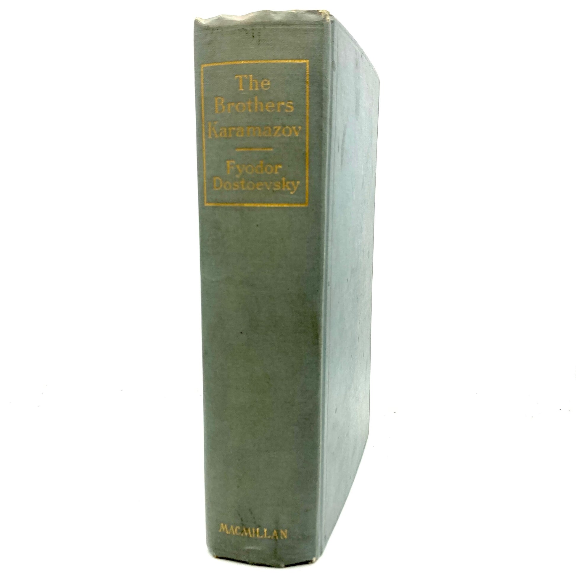 DOSTOYEVSKY, Fyodor "The Brothers Karamazov" [Macmillan, 1912] 1st US Edition - Buzz Bookstore