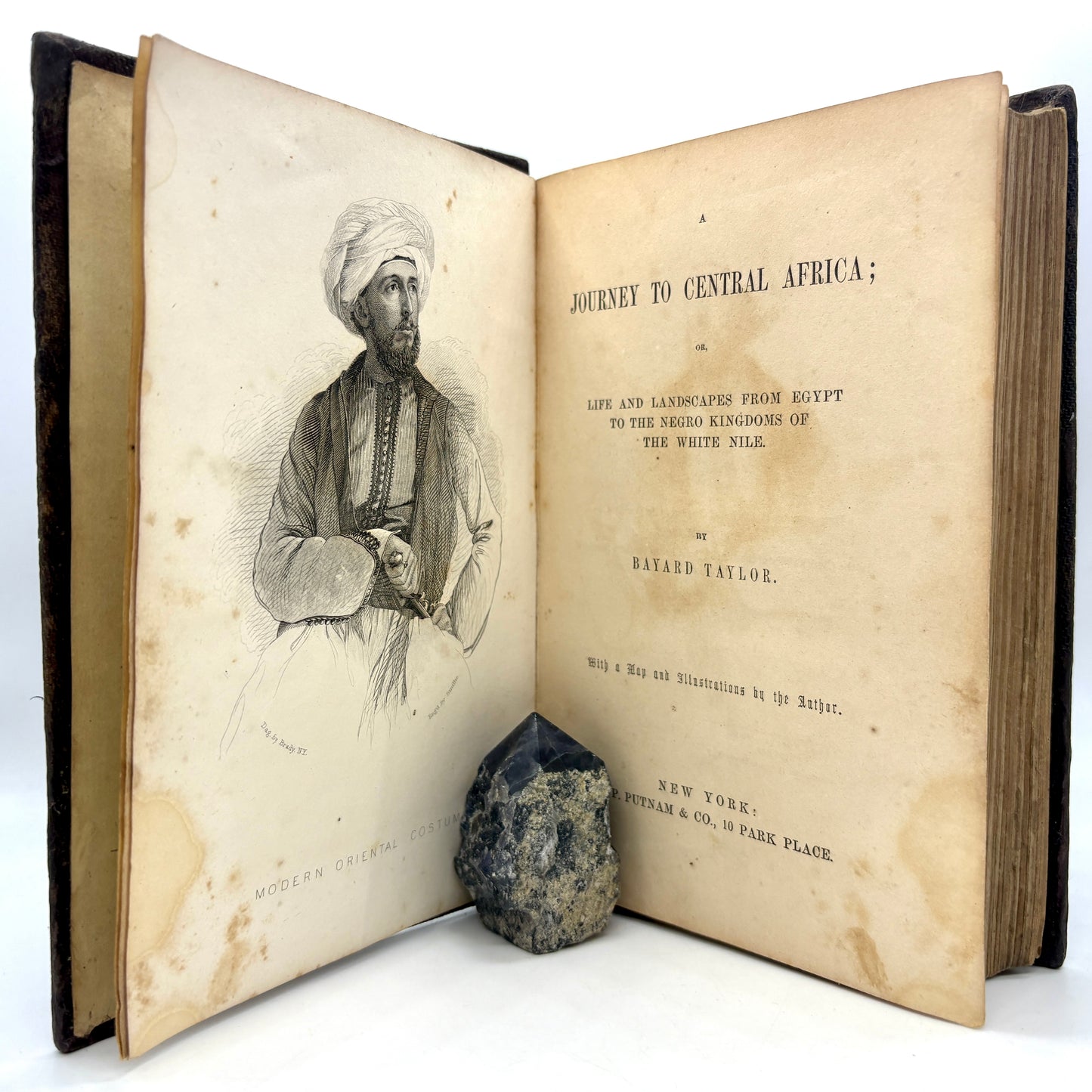 TAYLOR, Bayard "A Journey to Central Africa" [G.P. Putnam & Co, 1854]
