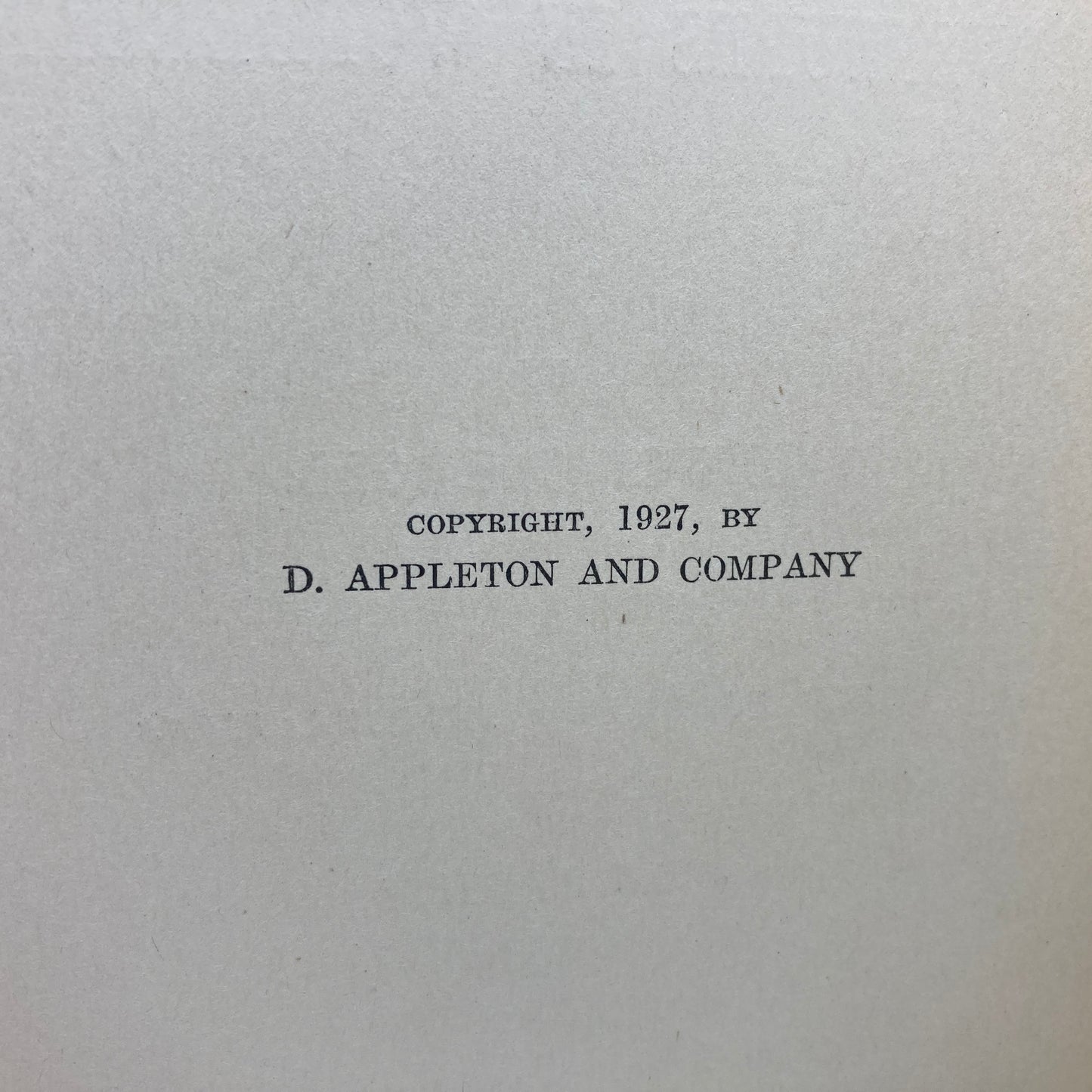 CARROLL, Lewis "Alice's Adventures in Wonderland" [D. Appleton, 1927] 1st Edition Facsimile