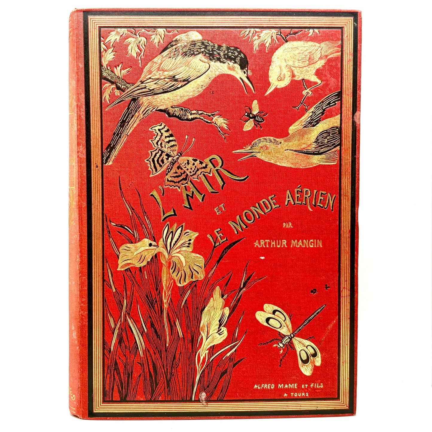 MANGIN, Arthur "L’Air et le monde aérien" [Alfred Mame et Fils, 1885]