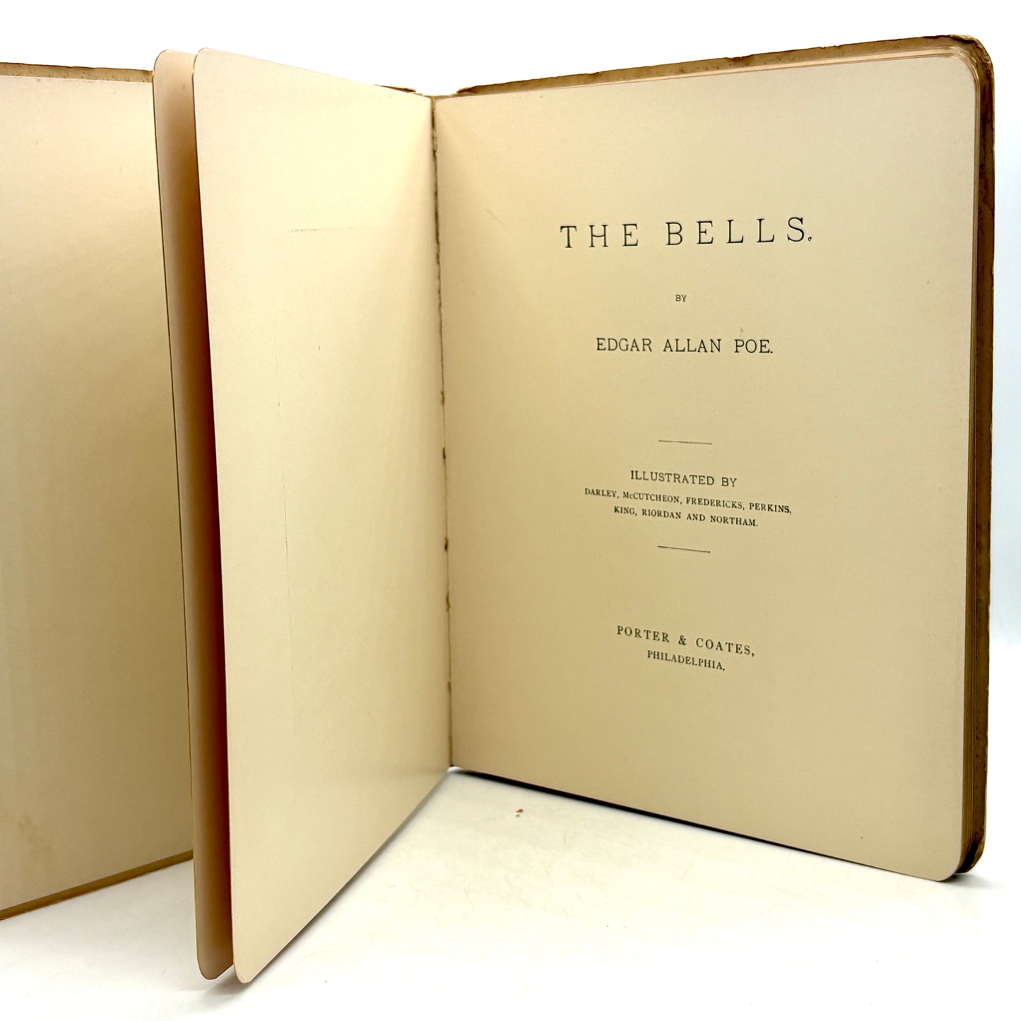 Poe, Edgar Allan “The Bells” [Porter & Coates, 1881] Illustrated Edition