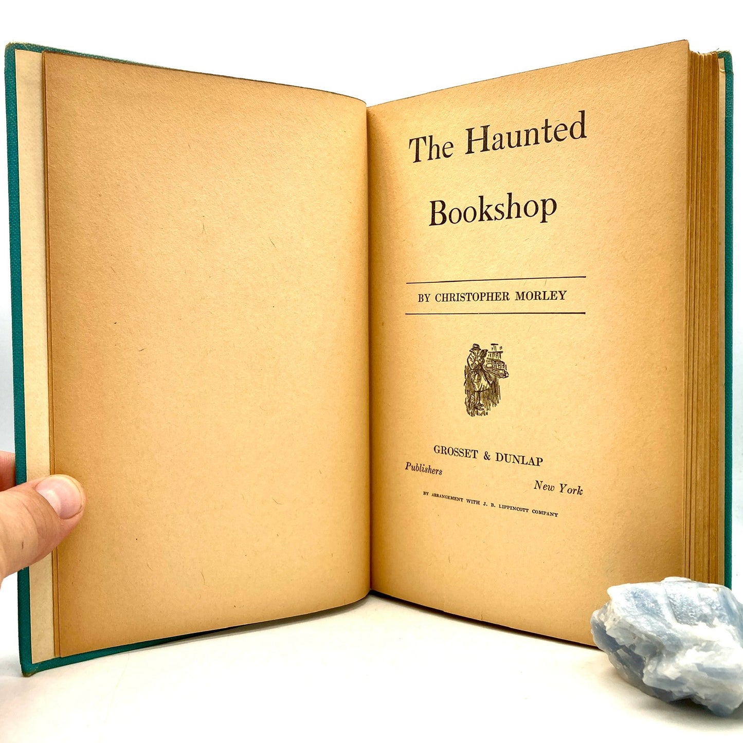 MORLEY, Christopher "The Haunted Bookshop" [Grosset & Dunlap, 1919]