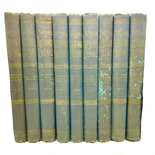 DUMAS, Alexandre "Works of Alexandre Dumas" [Peter Fenelon Collier, 1893] - Buzz Bookstore