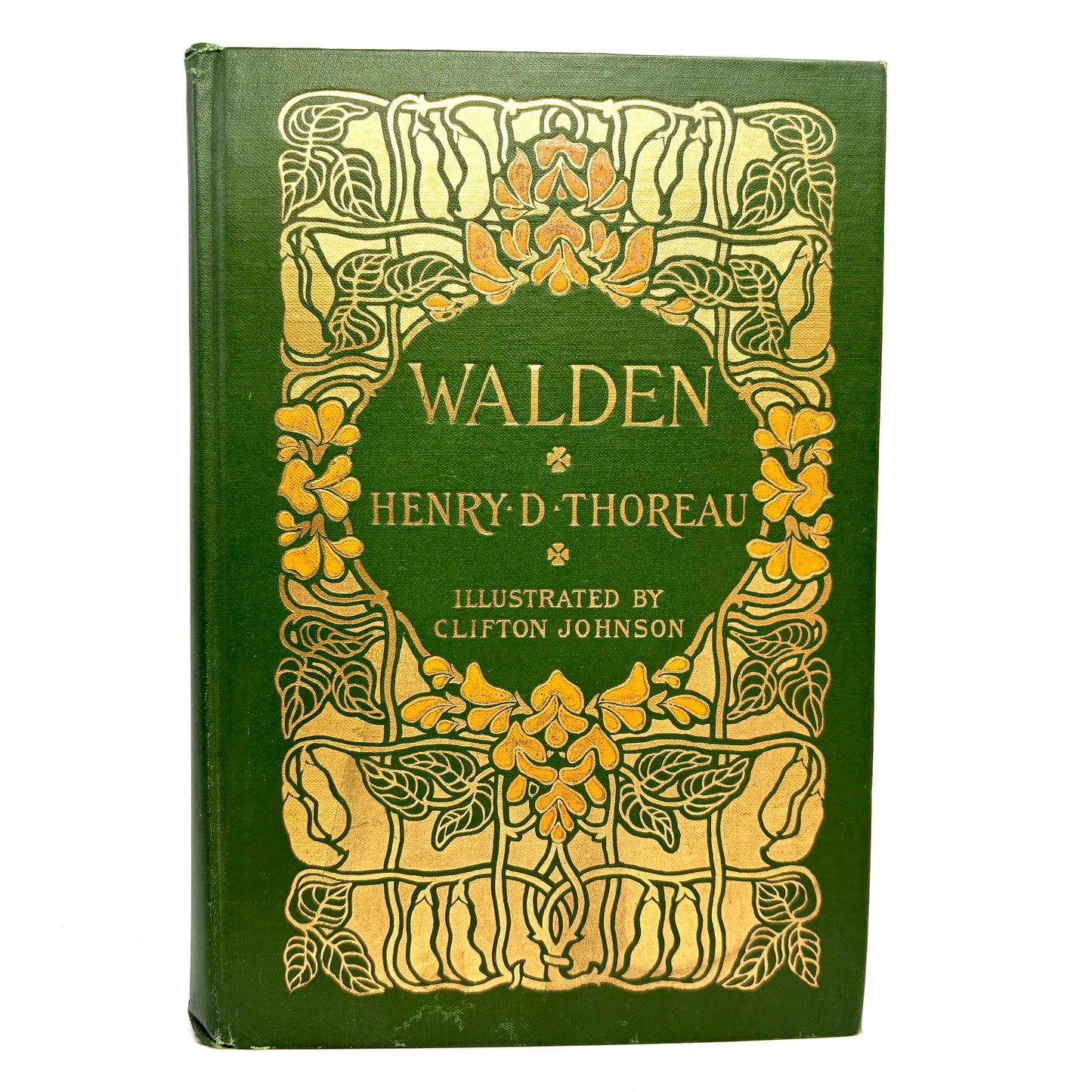 THOREAU, Henry David - 5 with covers by Margaret Armstrong [Crowell, 1908-13]