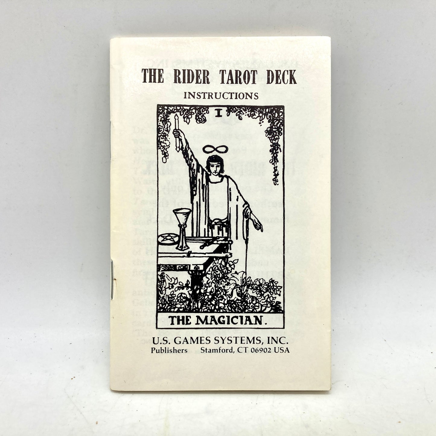 WAITE, Arthur Edward "The Rider-Waite Tarot Deck" [US Game Systems, 1971]