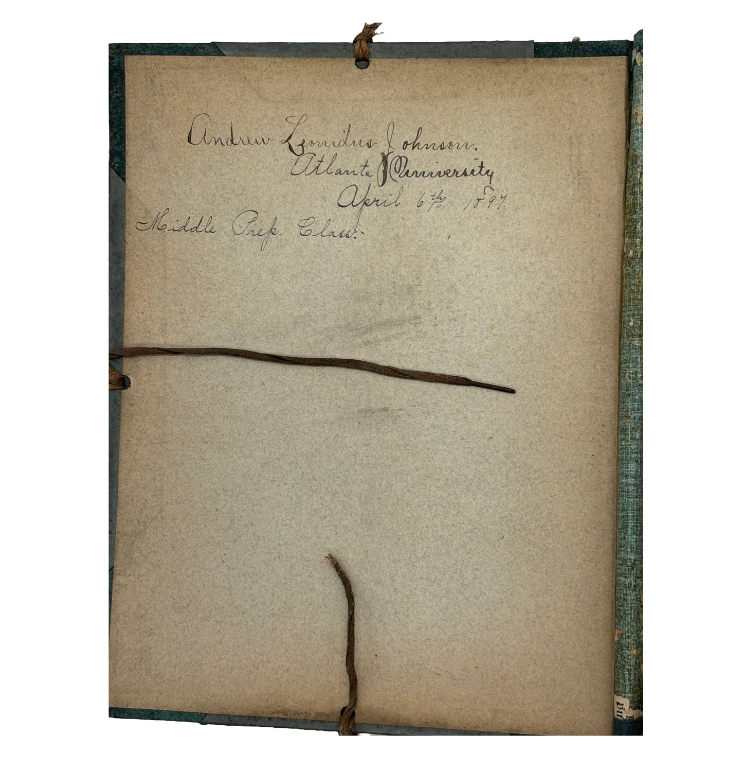 JOHNSON, Andrew Leonidus "Herbarium and Plant Description" [Allyn and Bacon, 1895]