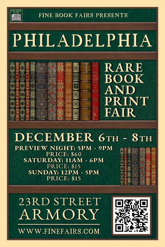 Complimentary Ticket to the Philadelphia Rare Book and Print Fair