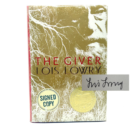 LOWRY, Lois "The Giver" [Houghton Mifflin, 1993] Signed