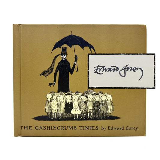 GOREY, Edward "The Gashlycrumb Tinies" [Harcourt Brace, 1991] Signed