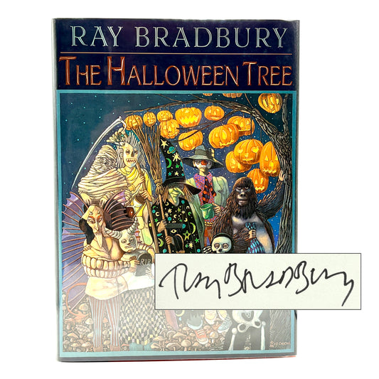 BRADBURY, Ray "The Halloween Tree" [Alfred A. Knopf, 2007] Signed