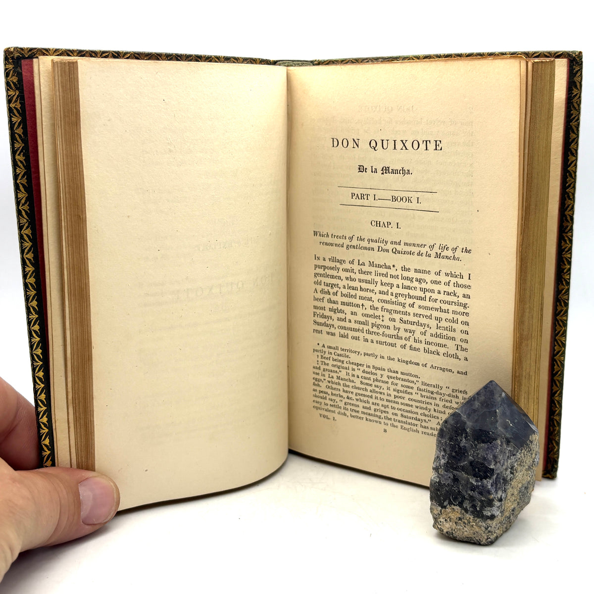 Cervantes, Miguel de “Don Quixote de la Mancha” [W. Wilson, 1821] Fine Binding