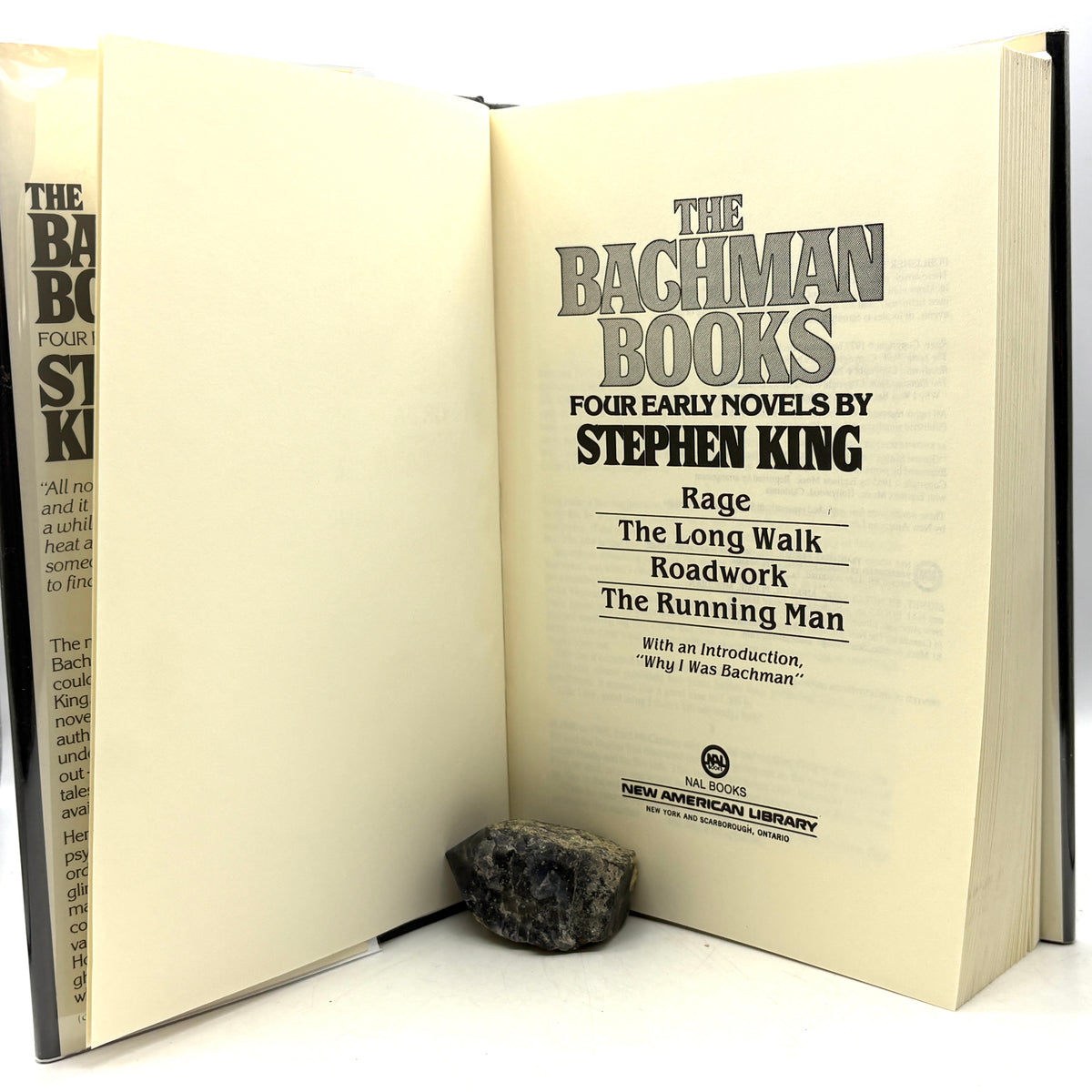 King, Stephen “The Bachman Books” [New American Library, 1985] Near Fine