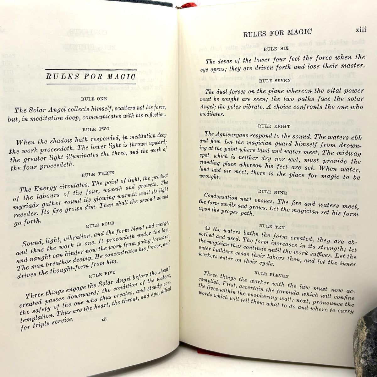 Bailey, Alice A. “A Treatise on White Magic” [Lucis Publishing Company, 1951]