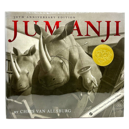ALLSBURG, Chris Van "Jumanji" [Houghton Mifflin, 2011] Signed