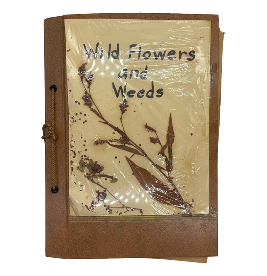 HOPKINS, Arlene "Common Wild Flowers and Weeds" [Handmade, 1962]