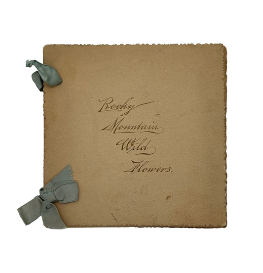 ANONYMOUS "Rocky Mountain Wild Flowers" [Unknown, n.d./c1901]
